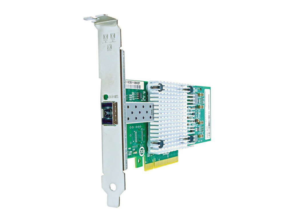 Axiom 10Gbs Single Port Sfp+ Pcie X4 Nic For Intel W/Transceiver - E10G41Bfsr -