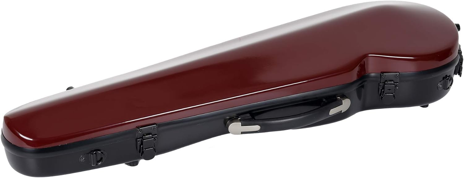 Crossrock Fiberglass Violin Case 4/4 Size, Lightweight And Backpackable, 5Lbs (Crf1000Svbkrd)