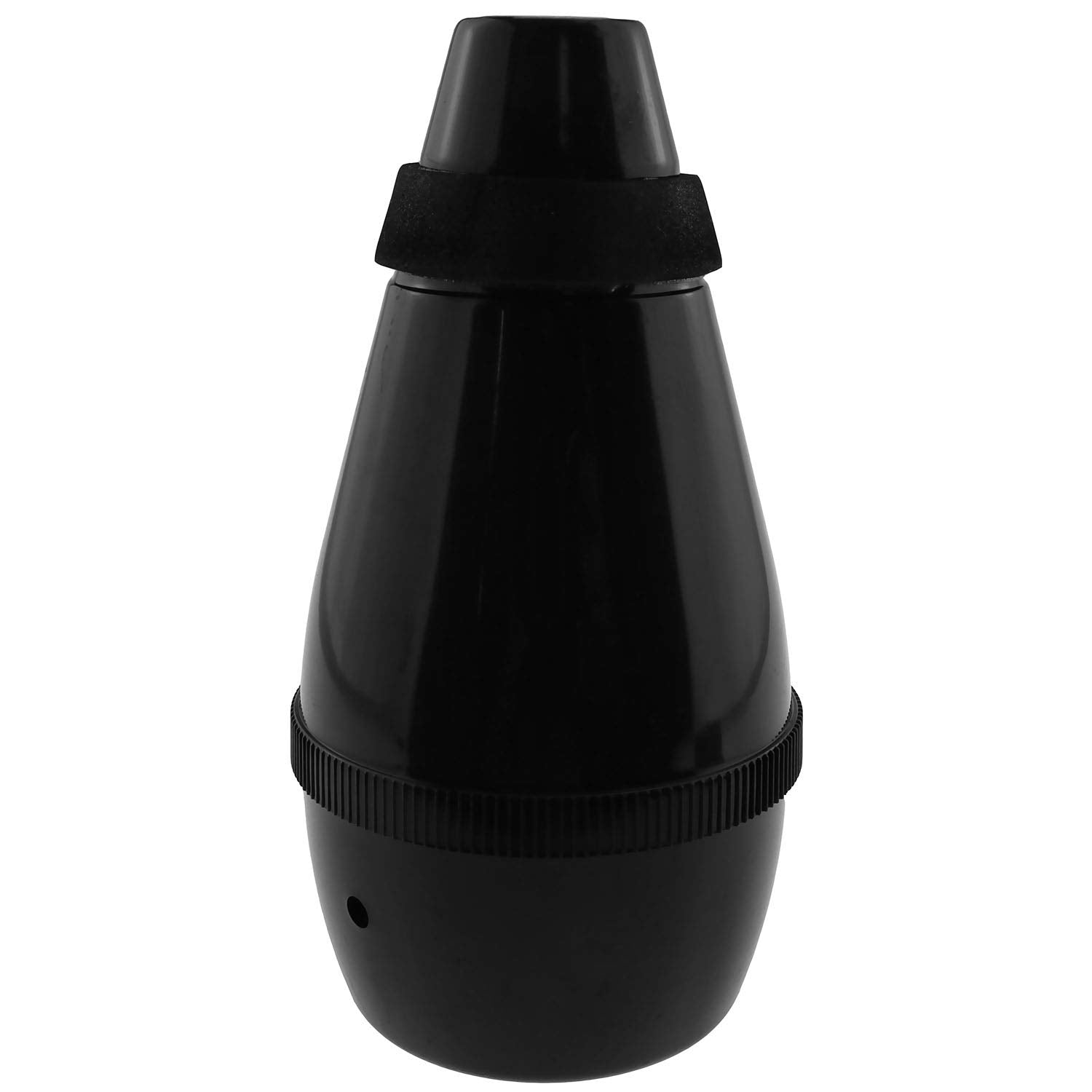 E Outstanding Trumpet Silencer Black Lightweight Abs Trumpet Straight Practice Cup Mute Silencer For Jazz