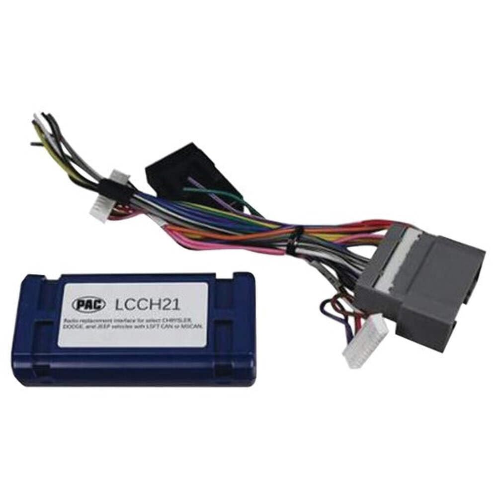 Pac Radio Replacement Interface For 07 18 Dodge/Chrysler/Jeep Vehicles