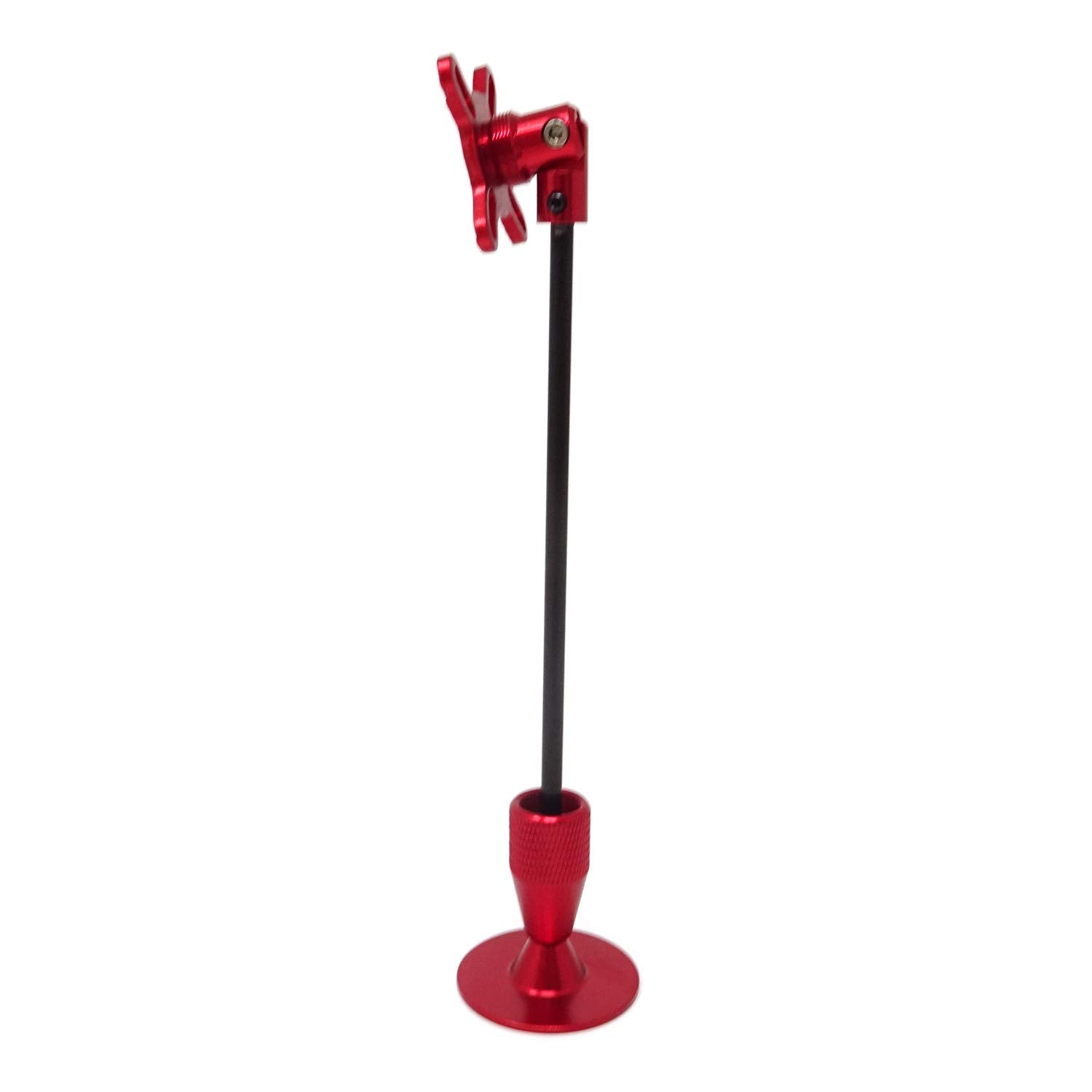 Honbay Cnc Aluminum Gps Folding Antenna Base Mount Holder Bracket For Dji Quadcopter Multicopter (Red)