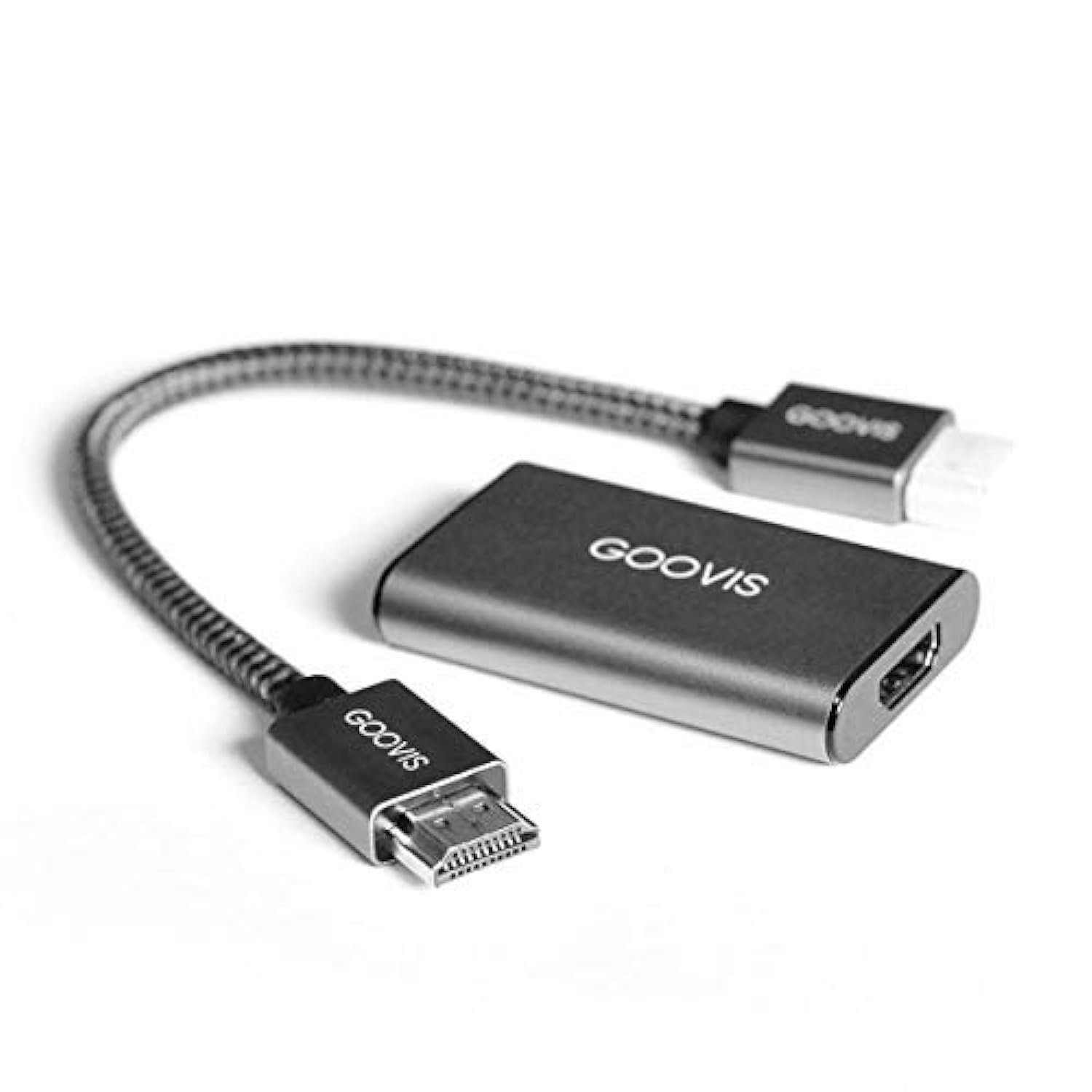 Goovis Hdmi To Type C Adapter Young Head Mounted Display, Hd 4K Converter, Usb C Portable Video Adapter Black