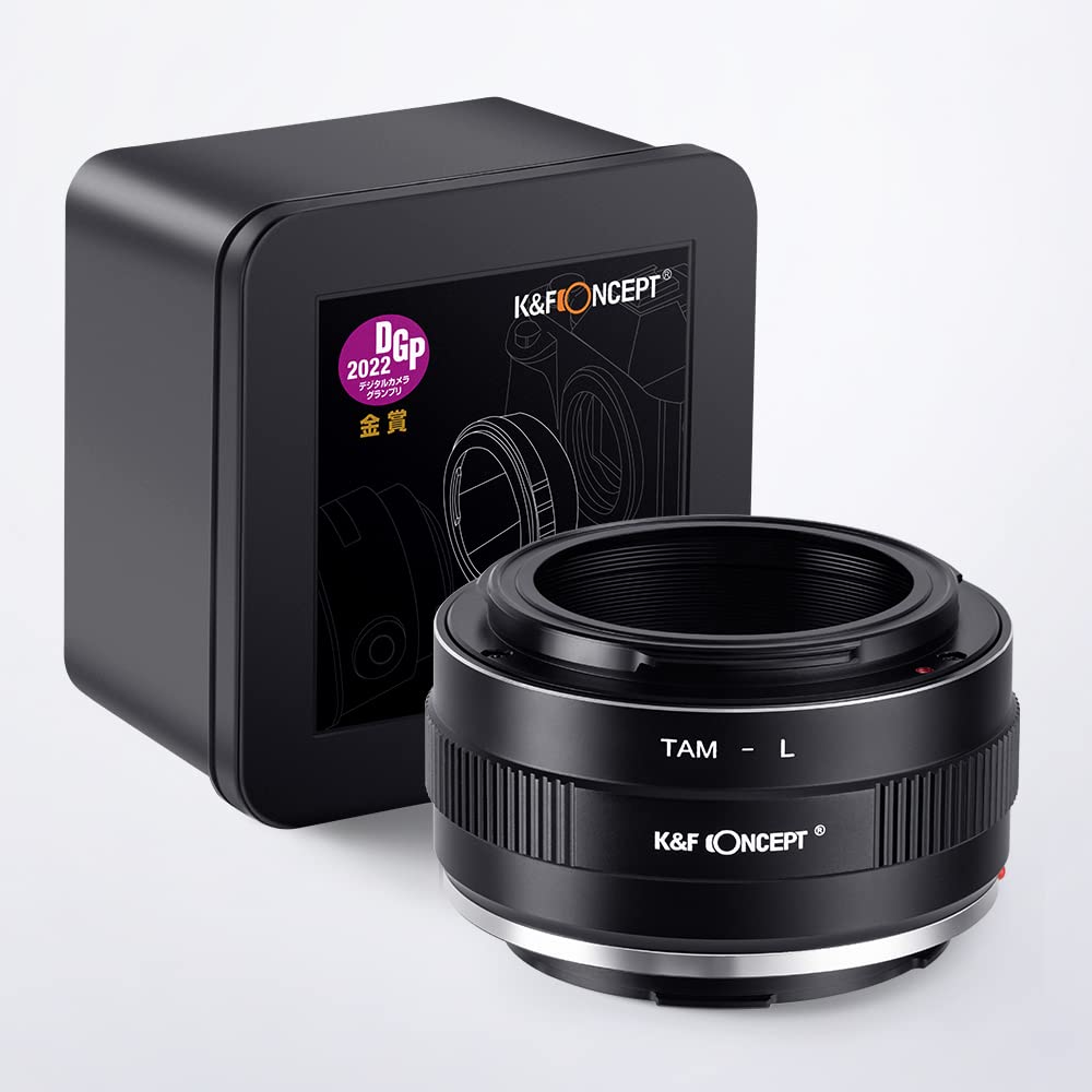 K&F Concept Lens Mount Adapter Tam L Manual Focus Compatible With Tamron Adaptall (Adaptall 2) Lens To L Mount Camera Body