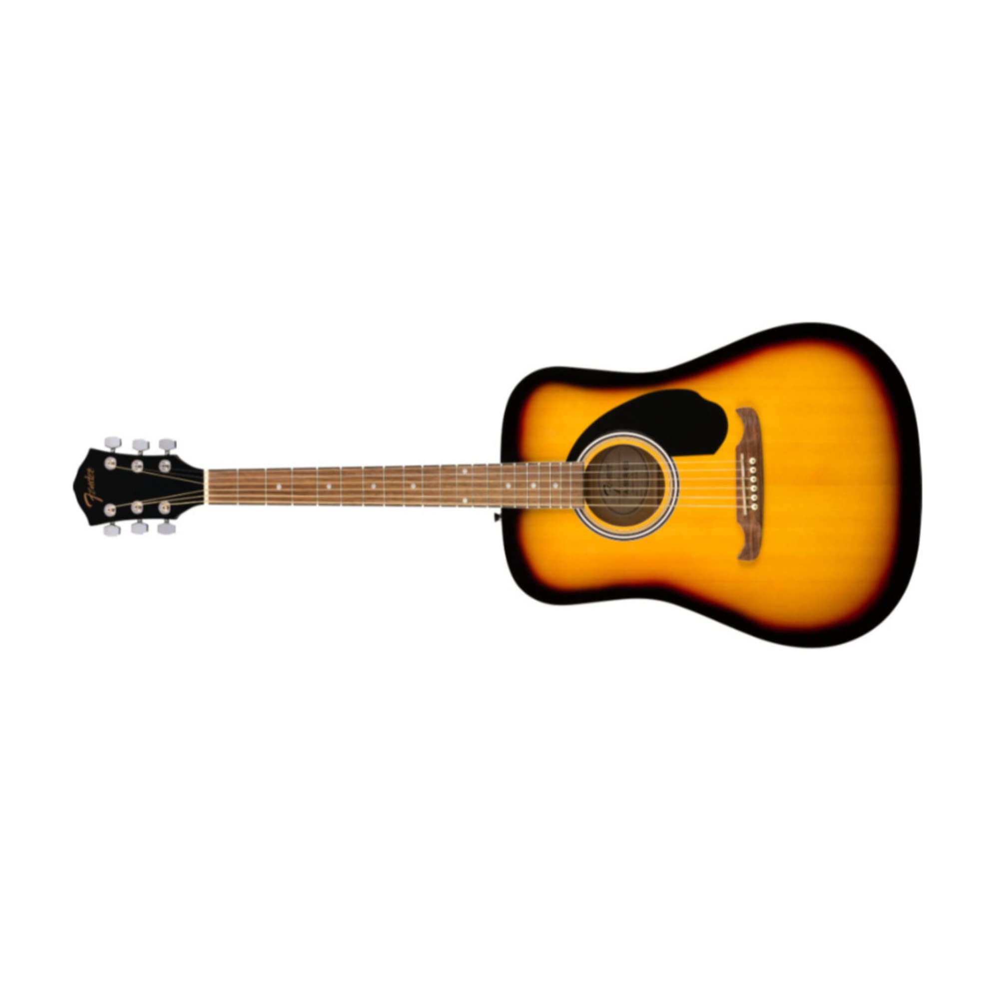Fender Fa-125 Dreadnought Acoustic Guitar, With 2-Year Warranty, Sunburst, With Gig Bag
