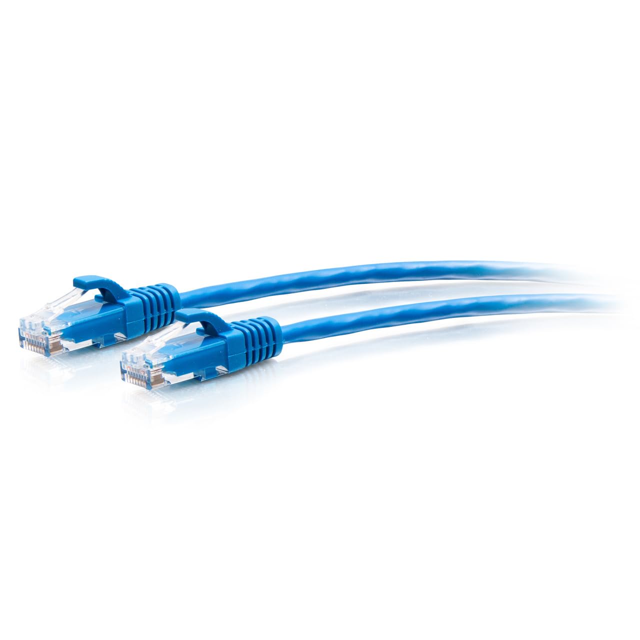4Ft (1.2M) Cat6A Snagless Unshielded (Utp) Slim Ethernet Network Patch Cable   Blue