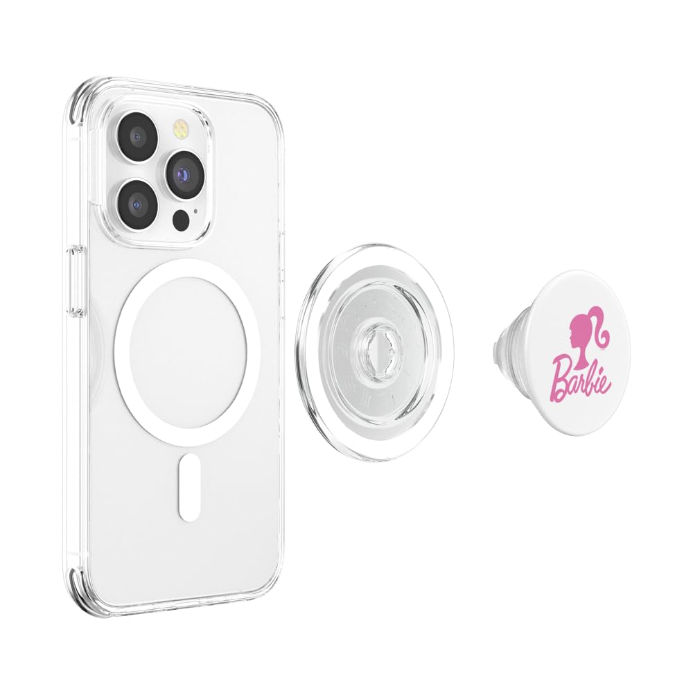 Barbie   Barbie Pink Logo Popsockets Magsafe Popgrip For Iphone