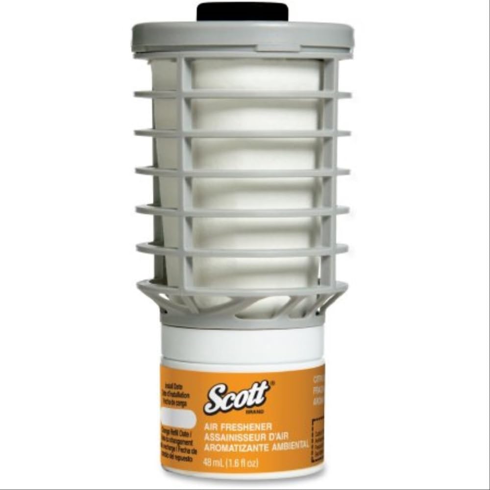 KimberlyClark Scott 91067 Continuous Air Freshener Refill with Citrus Fragrance, 219/64 Width x 425/64 Height x 219/64 De