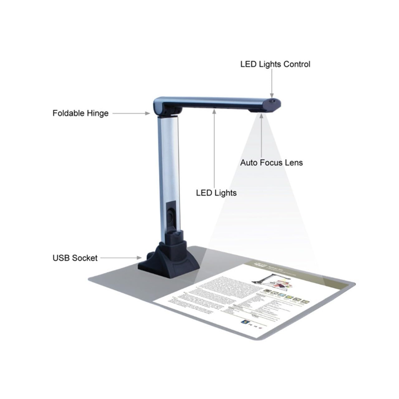 Adesso Nuscan 500A   Document Scanner