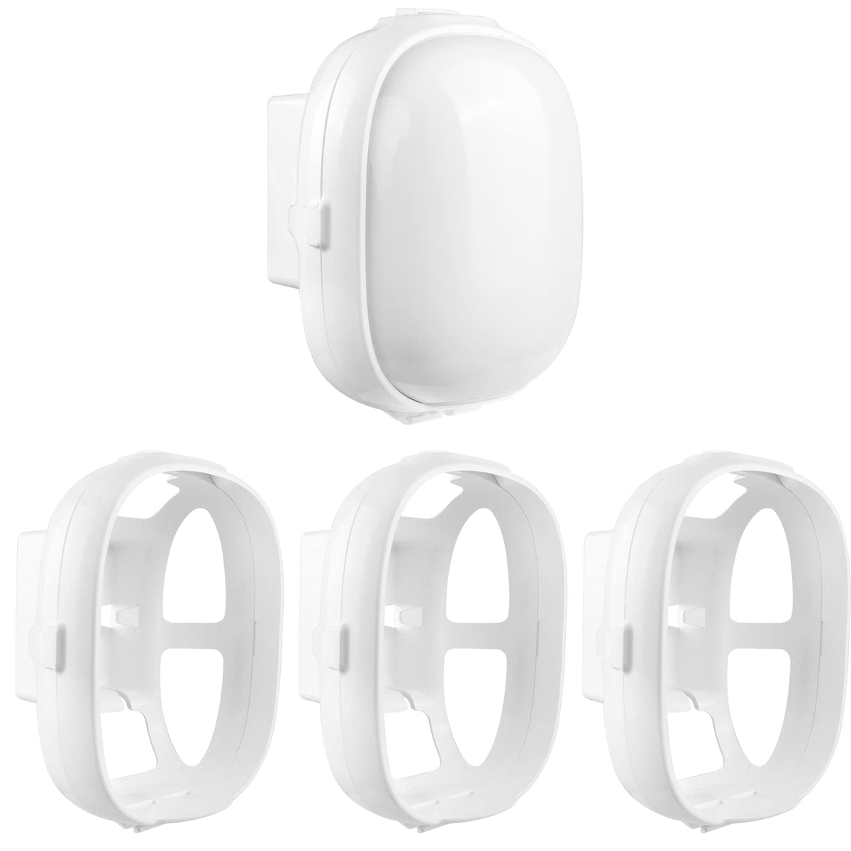 Vomenc Wall Mount For Google Nest Wifi Pro   Wi Fi 6E No Tools Required And No Cord Clutter Easy Moved Holder Bracket Compatible