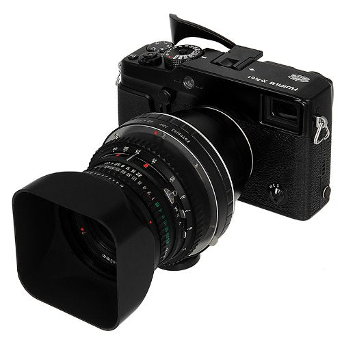 Fotodiox Pro Lens Mount Adapter, Hasselblad V Lens To Fujifilm X (X-Mount) Camera Body, For X-Pro1, X-E1