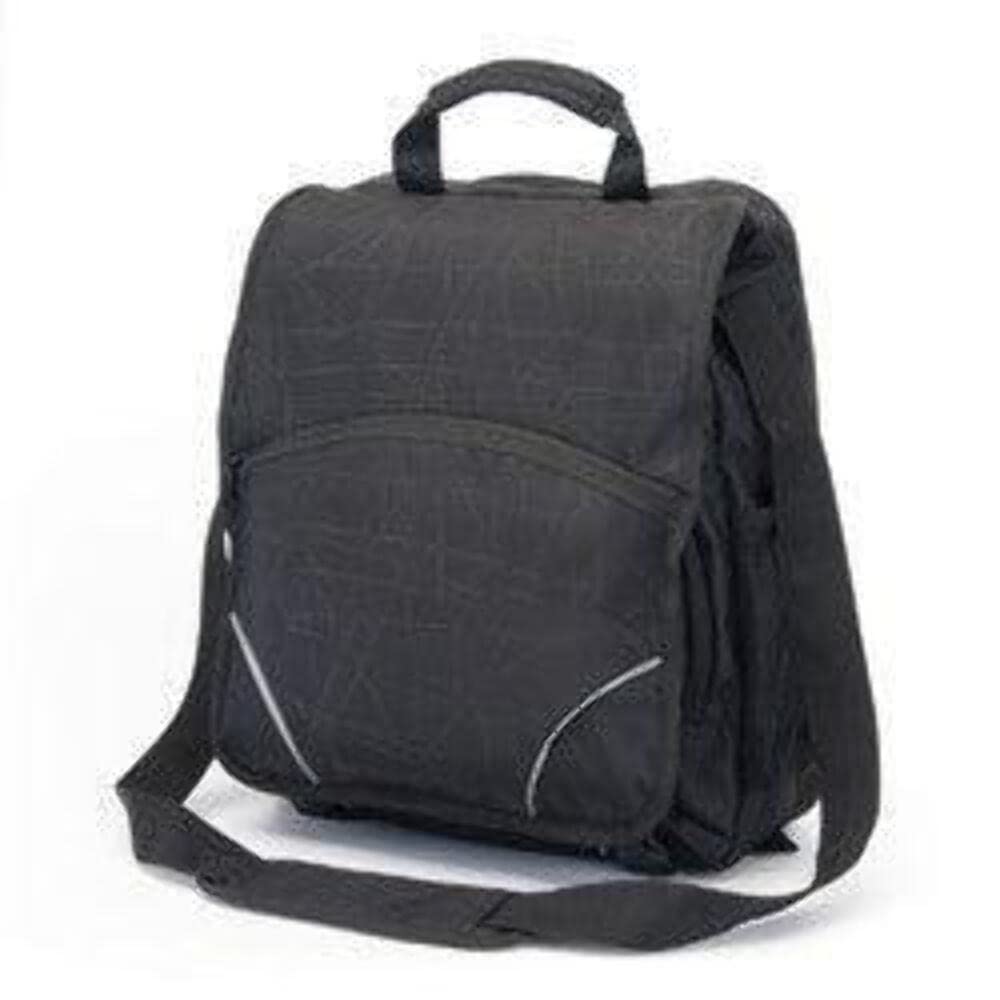 Sweda Amsterdam TSA Checkpoint Friendly 14-Inch Laptop Messenger Bag (Black with Accent)