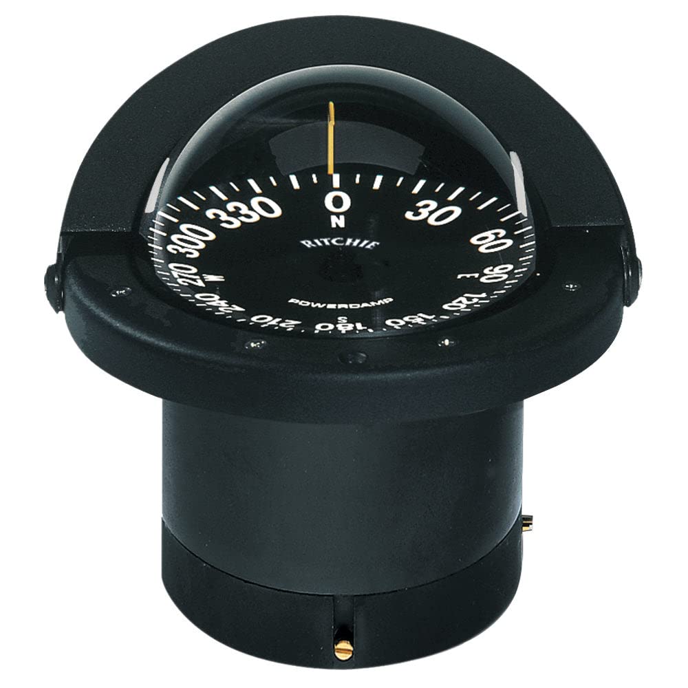 Ritchie Fn 201 Navigator Compass   Flush Mount   Black