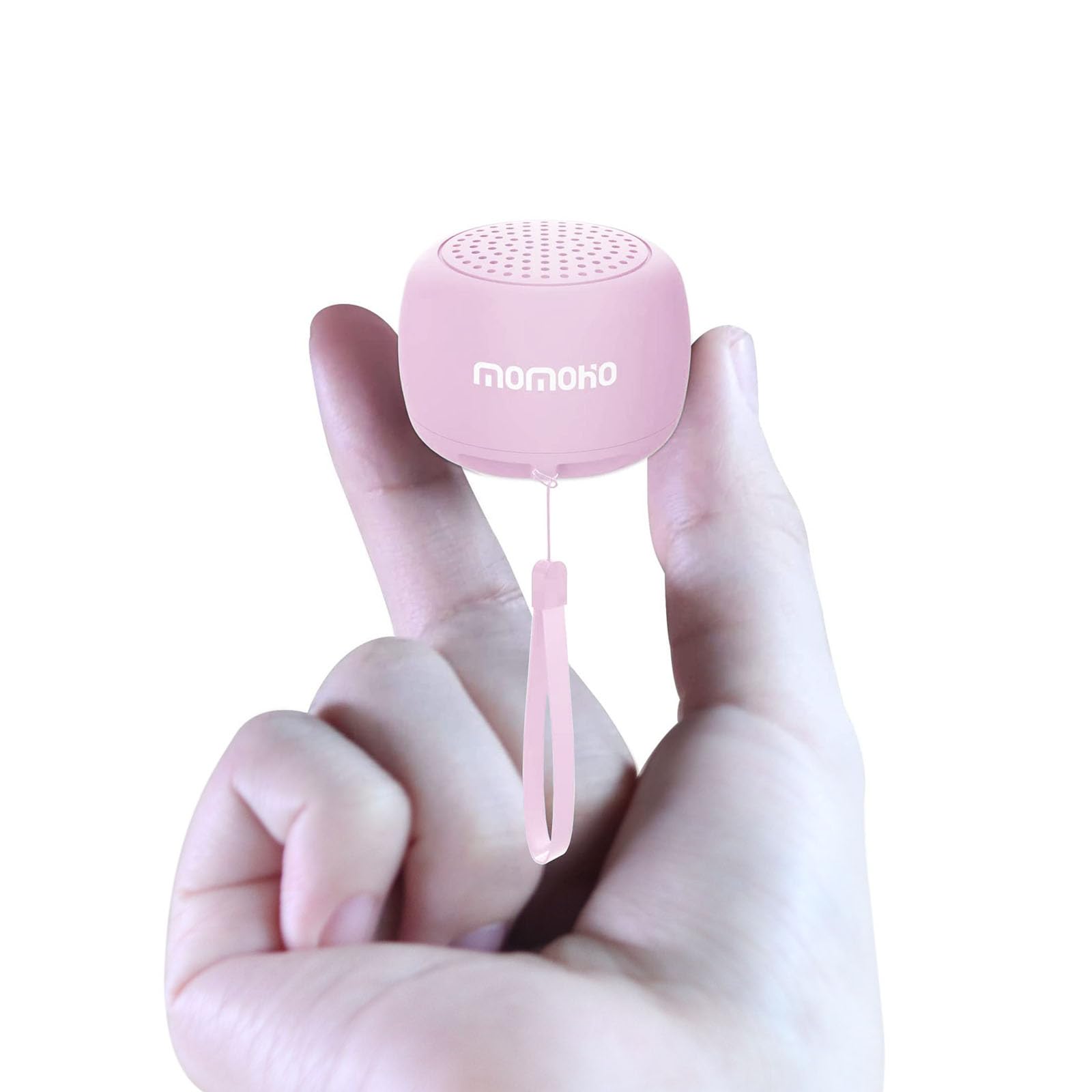 Momoho The Smallest Mini Bluetooth Speaker Wireless Small Bluetooth Speaker,Portable Speakers For Home/Outdoor/Travel/Ebike,Rech