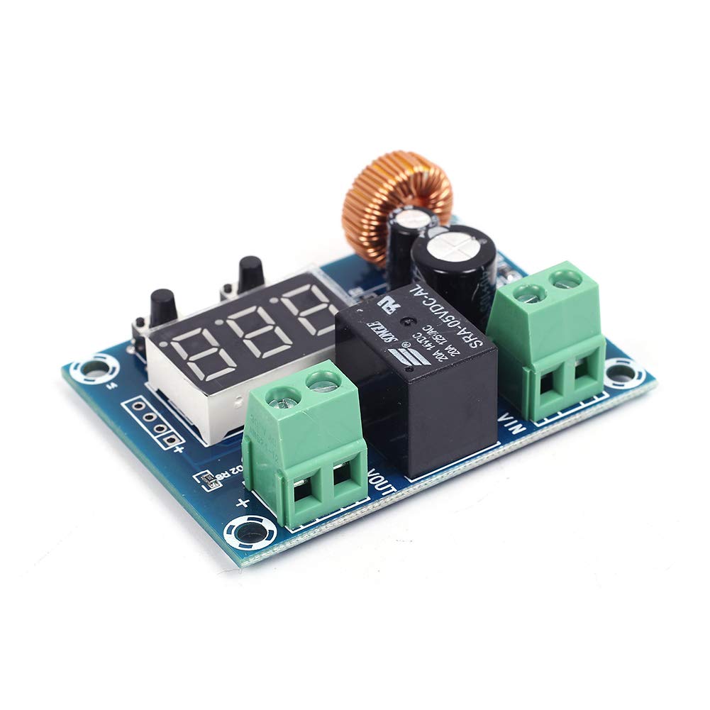 Onyehn Low Voltage Cutoff Module, 12V 36V Dc Voltage Protection Module Digital Low Voltage Protector Disconnect Switch Over Disc