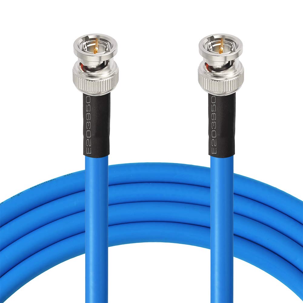 Superbat SDI Cable BNC Cable 3G/6G (Belden 1694A，3ft Supports HD-SDI/3G-SDI/4K/8K，SDI Video Cable Precision Video Cable(1Pcs)