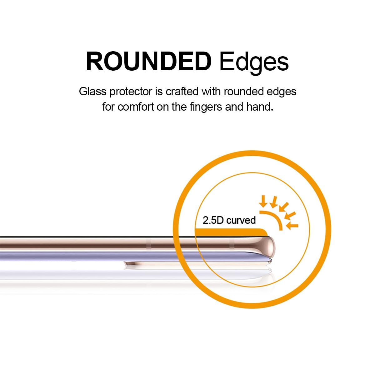 Supershieldz (3 Pack) Designed For Samsung Galaxy (S21 Plus 5G) Tempered Glass Screen Protector, Anti Scratch, Bubble Free