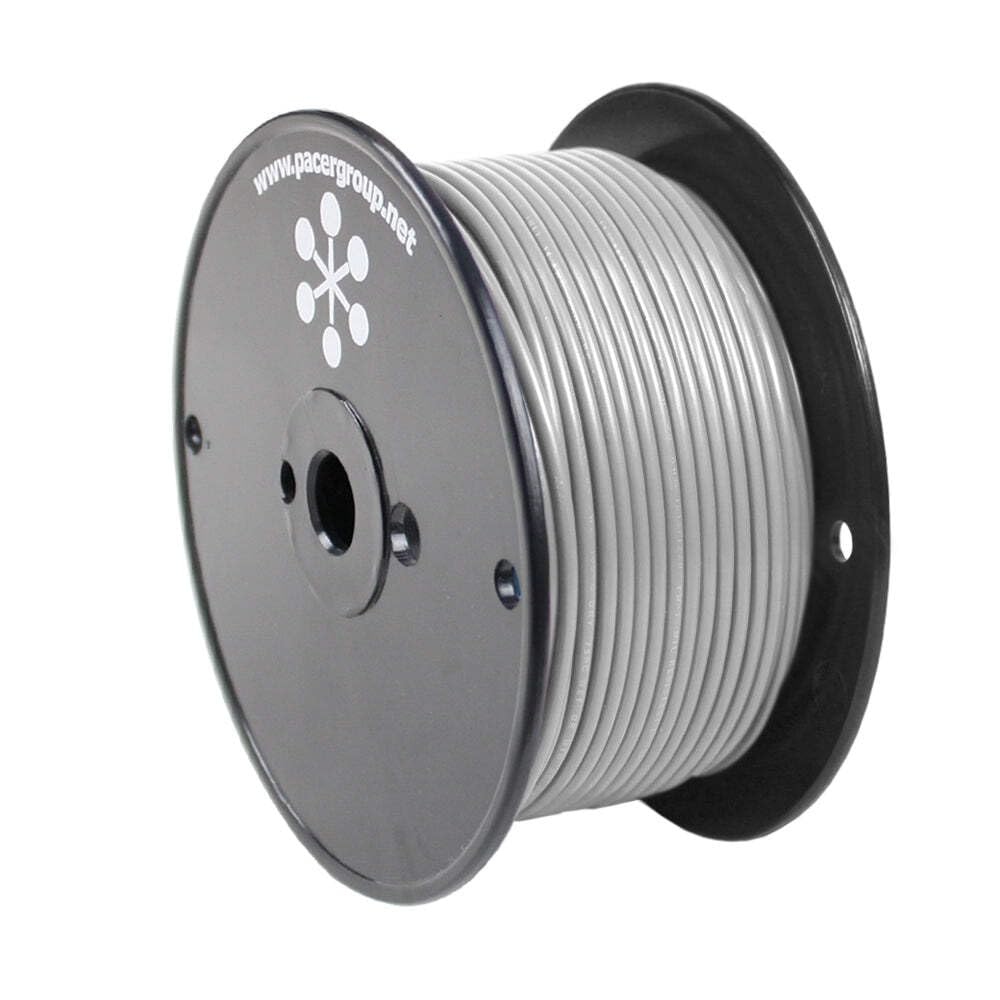 Pacer Grey 16 Awg Primary Wire - 250&#39;,WBHDWB0CWJ6V99L