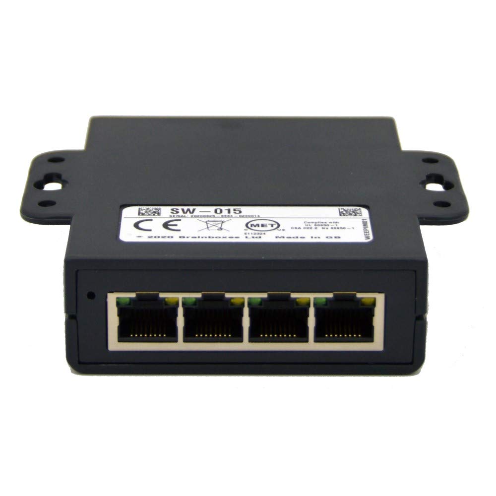 Brainboxes 5Port Gigabit Ethernet Switchtemperature (Sw-015)