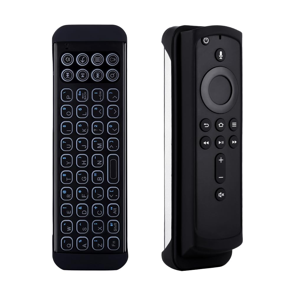 Ipazzport Mini Bluetooth Wireless Keyboard Remote With Backlit For Smart Tvs Stick 4K, Fire Cube, Smart Tvs 3Rd Gen,Kp 30Br