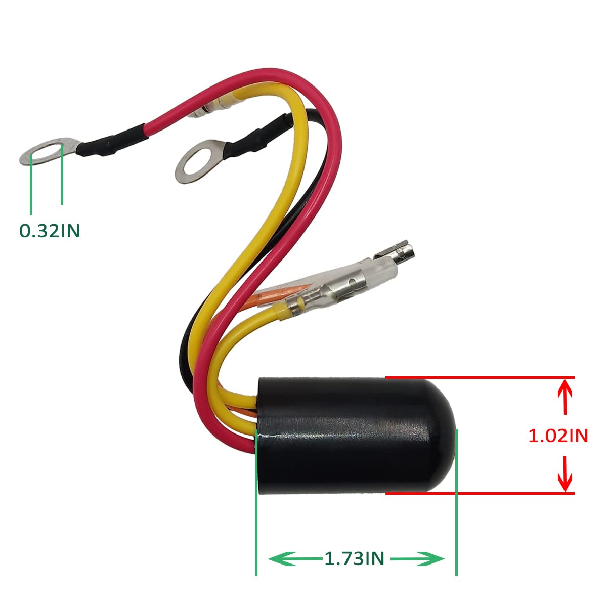 Jdllong Am128906 Electrical Time Delay Module Fits For John Deere 345 Gx345 425 445 Lawn Tractor