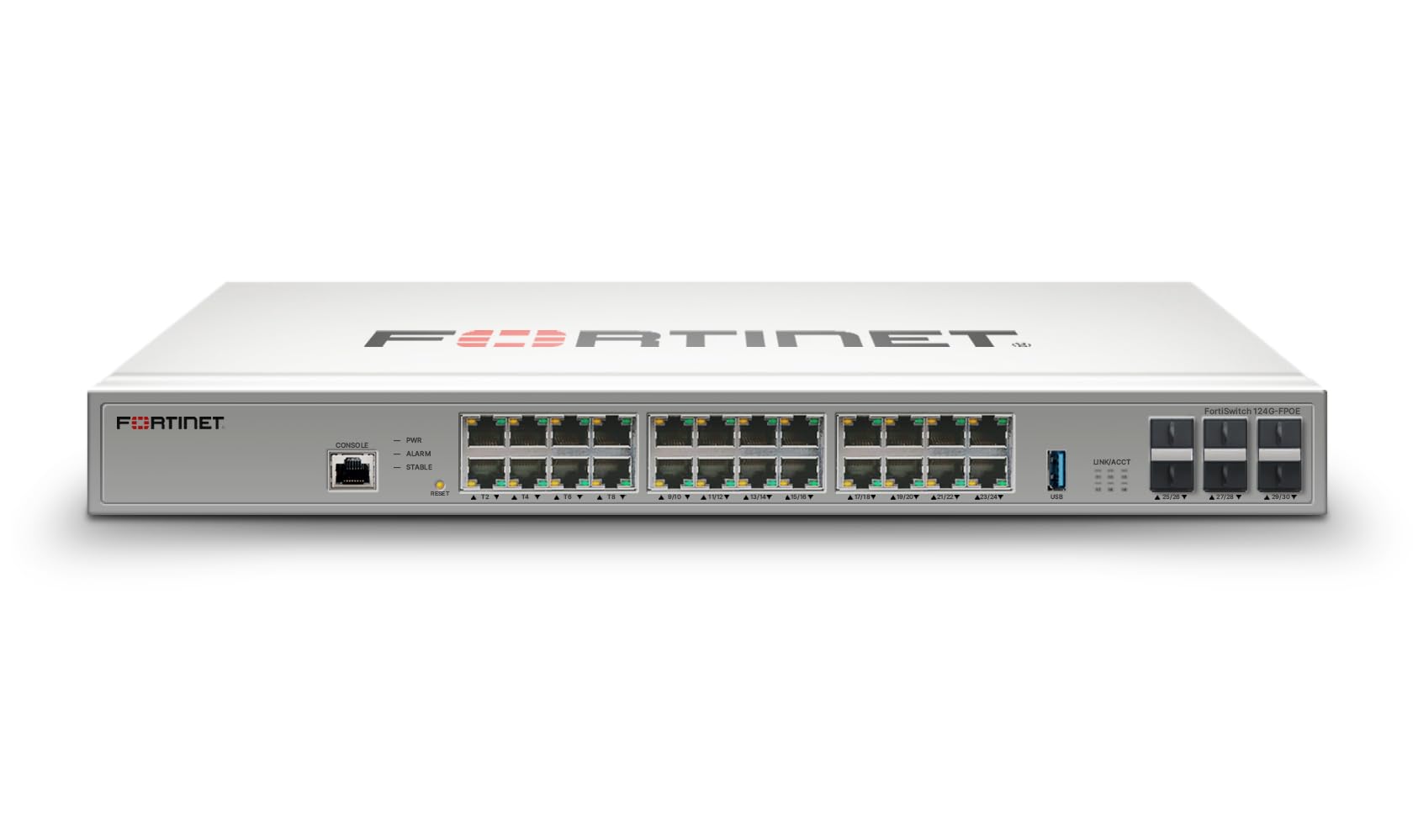 Fortinet FortiSwitch FS-124G-FPOE Ethernet Switch
