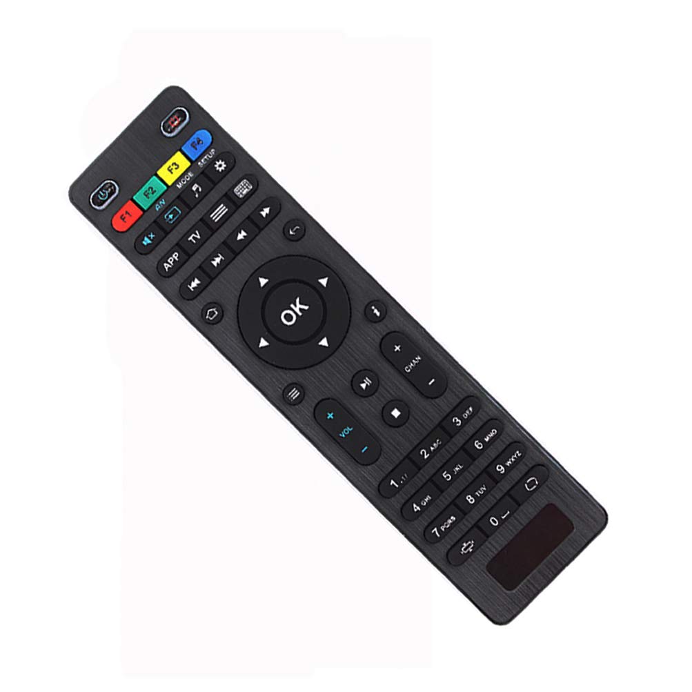 Amiroko Replacement Remote Control Compatible With Mag250 Mag254 Mag255 Mag256 Mag257 Mag260 Mag275 Mag349 Mag350 Mag351 Mag352 Iptv Set Top Box Linux Tv Box   [Updated Version]