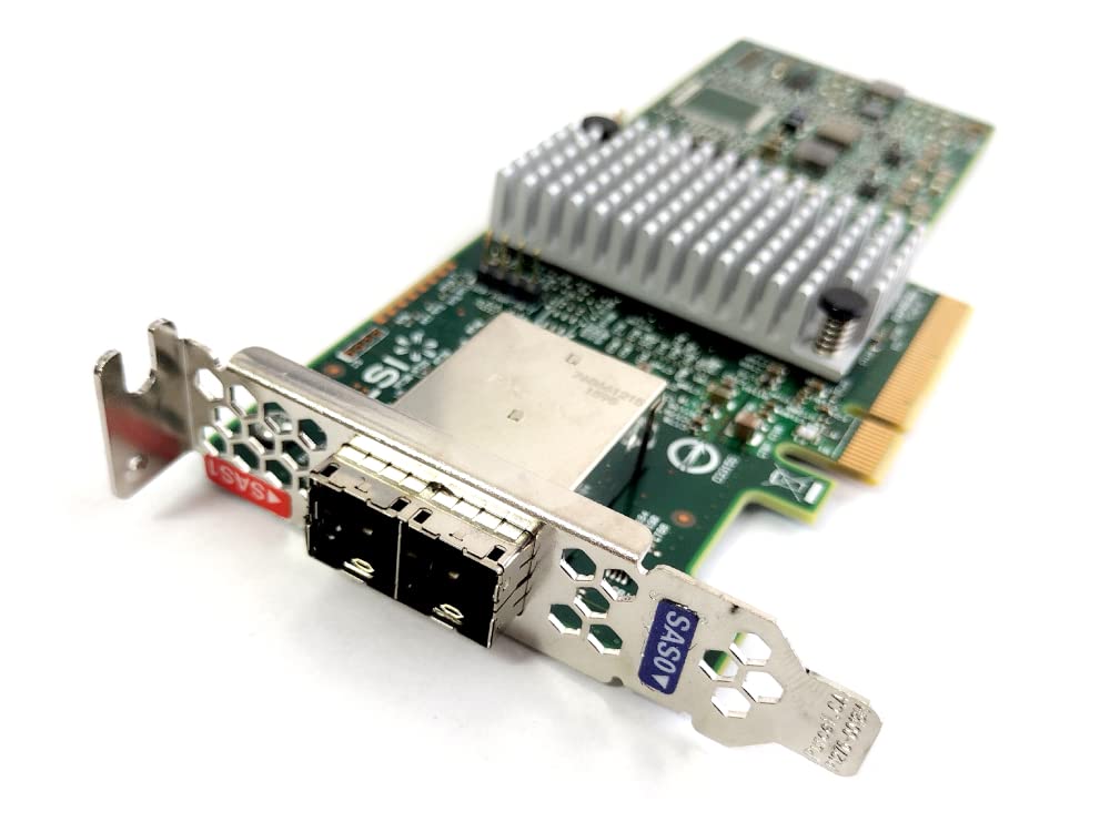 Lsi Logic Controller Card H5 25460 00 9300 8E Sas 8Port 12Gb/S Pci Ecpress 3.0 Brown Box Electronic Consumer Electronics