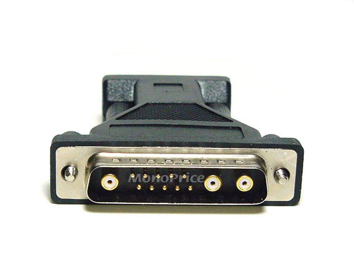 Monoprice 100071 Sun 13W3 M To Hd15 F, Vga, Video Port Adapter