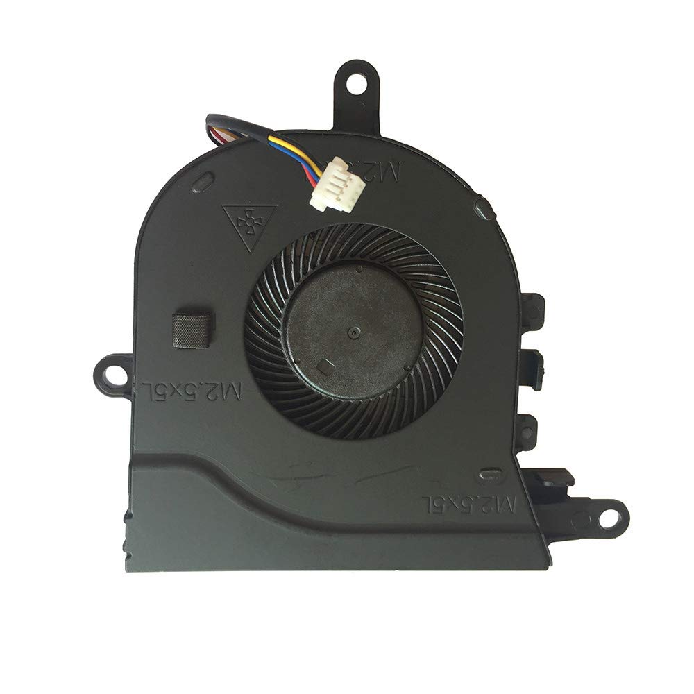 Cpu Cooling Fan Intended For Dell Inspiron 3580 3581 3583 3584 3585 3590 3593 3595 5570 5575 5770 Vostro 3580 P75F Series Laptop Replacement Fan Dp/N: 0Fx0M0 Dfs1503055P0T