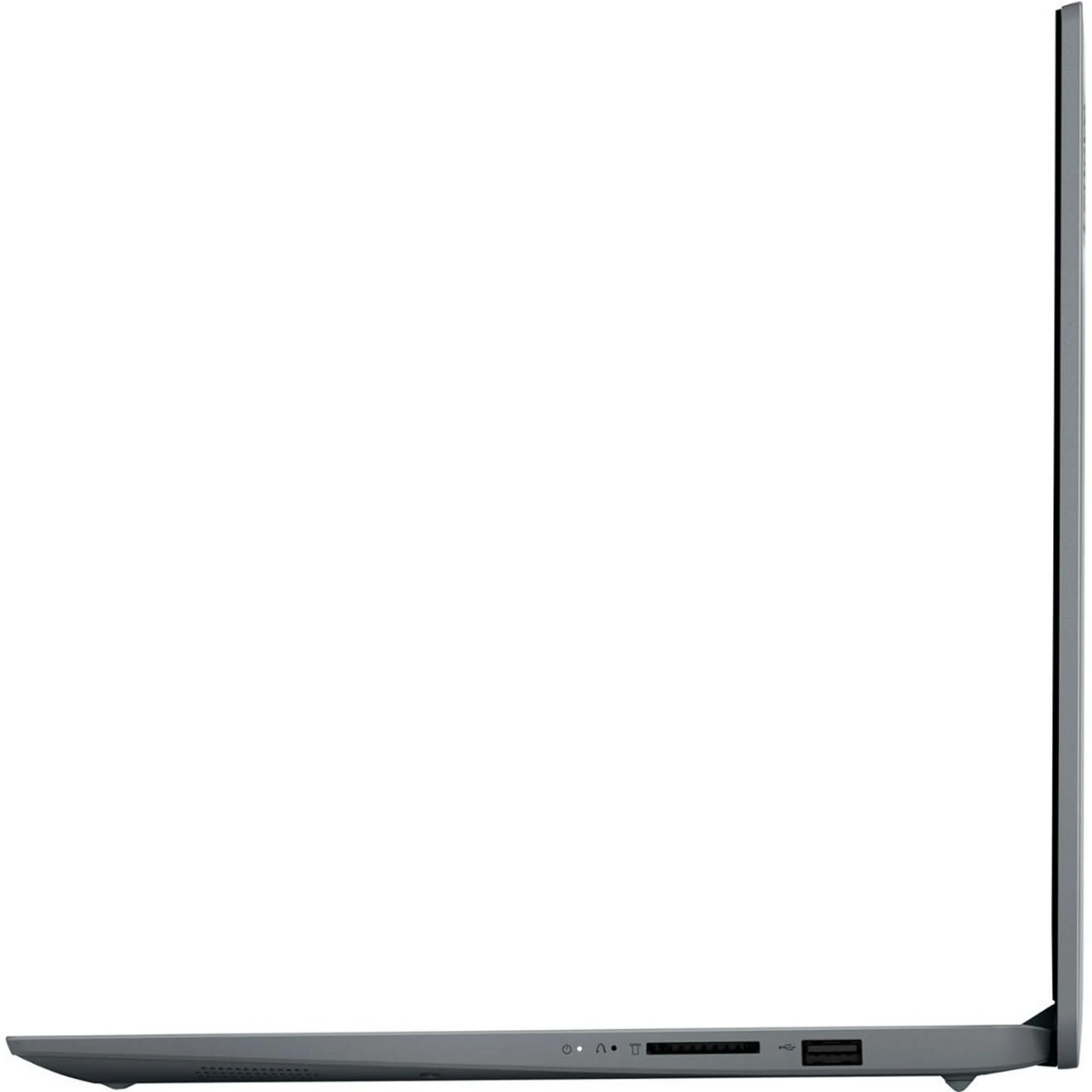 Lenovo Ideapad 1I Laptop, 15.6 Fhd Touchscreen, Core I3-1215U, 8Gb Ram, 256Gb Ssd, Iris Xe Graphics - Cloud Gray + Cleaning Clot