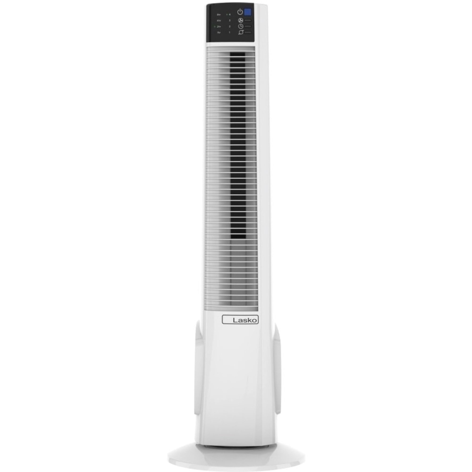 Lasko Oscillating Tower Fan Remote Control Timer 4 Quiet Speeds For Bedroom Home Office And Kitchen 38 White T38400