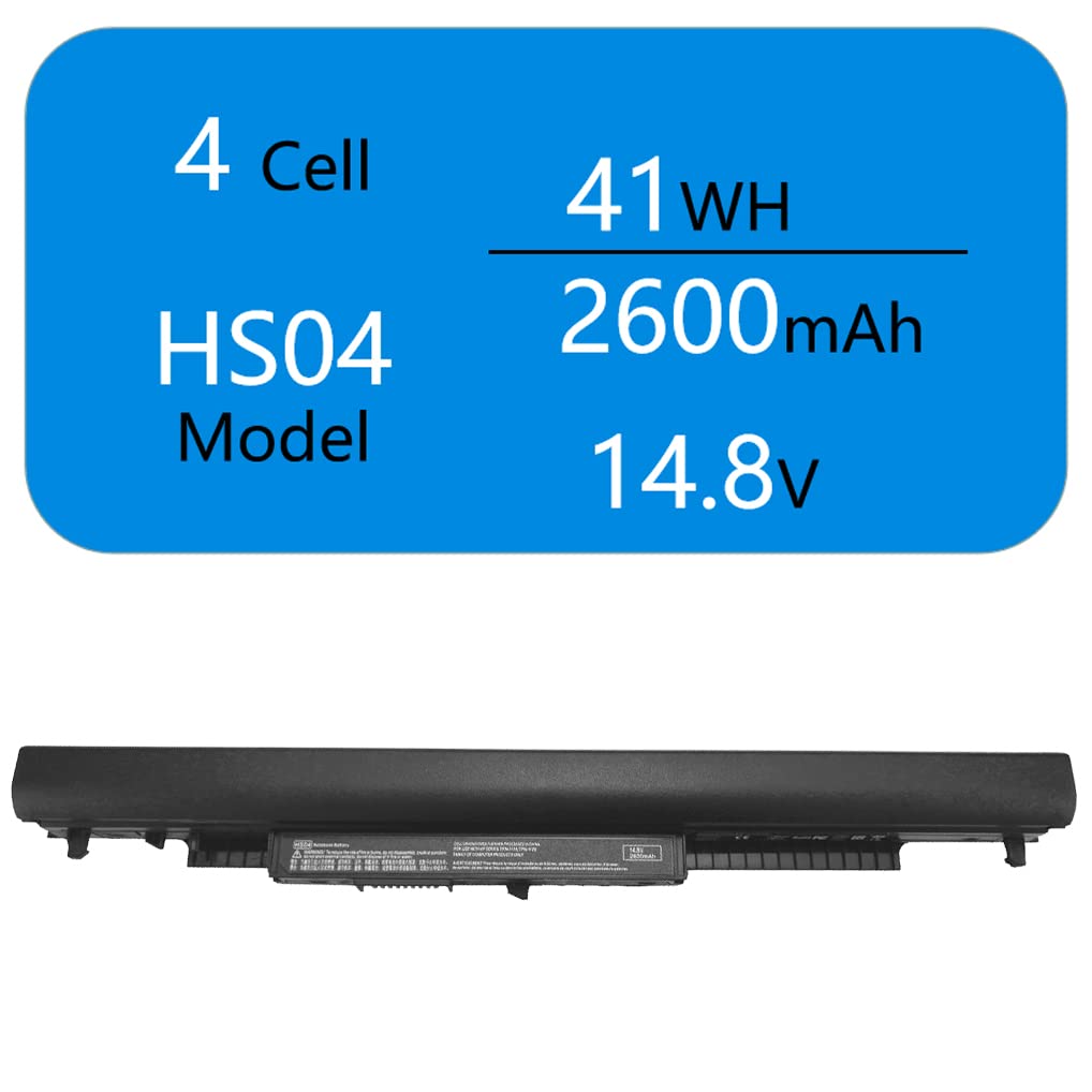 Hs04 Hs03 Laptop Battery For Hp Spare 807956 001 807957 001 807612 421 807611 421 15 Ac121Dx Ay009Dx Ay013Dx Ay014Dx Ay039Wm Ay0