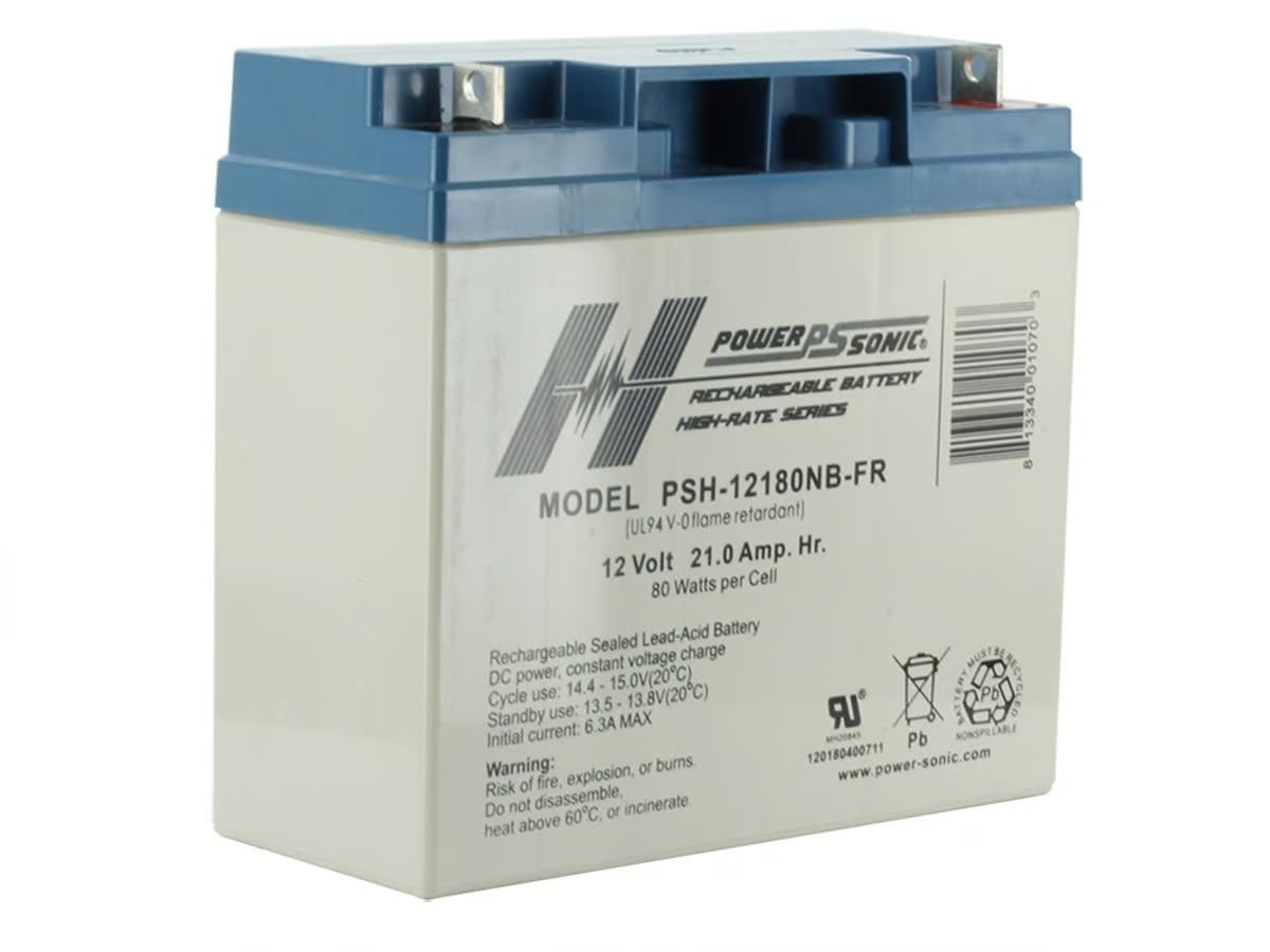 Powersonic Psh12180Fr 12 Volt 21Amp/Hr Batt