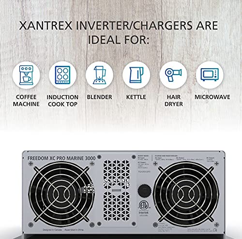 Xantrex 818-2015 Freedom Xc Pro 2000 Inverter/Charger - 2000W/120Vac (Marine),WBEEAB097QBN8LC