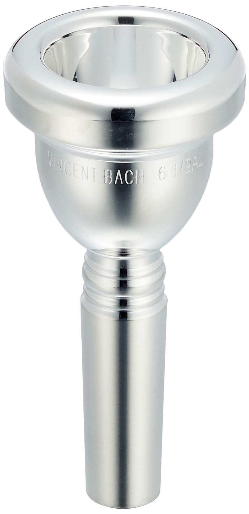 Vincent Bach 3416Hal 61/2Al Large Shank Trombone Mouthpiece, 6 1/2