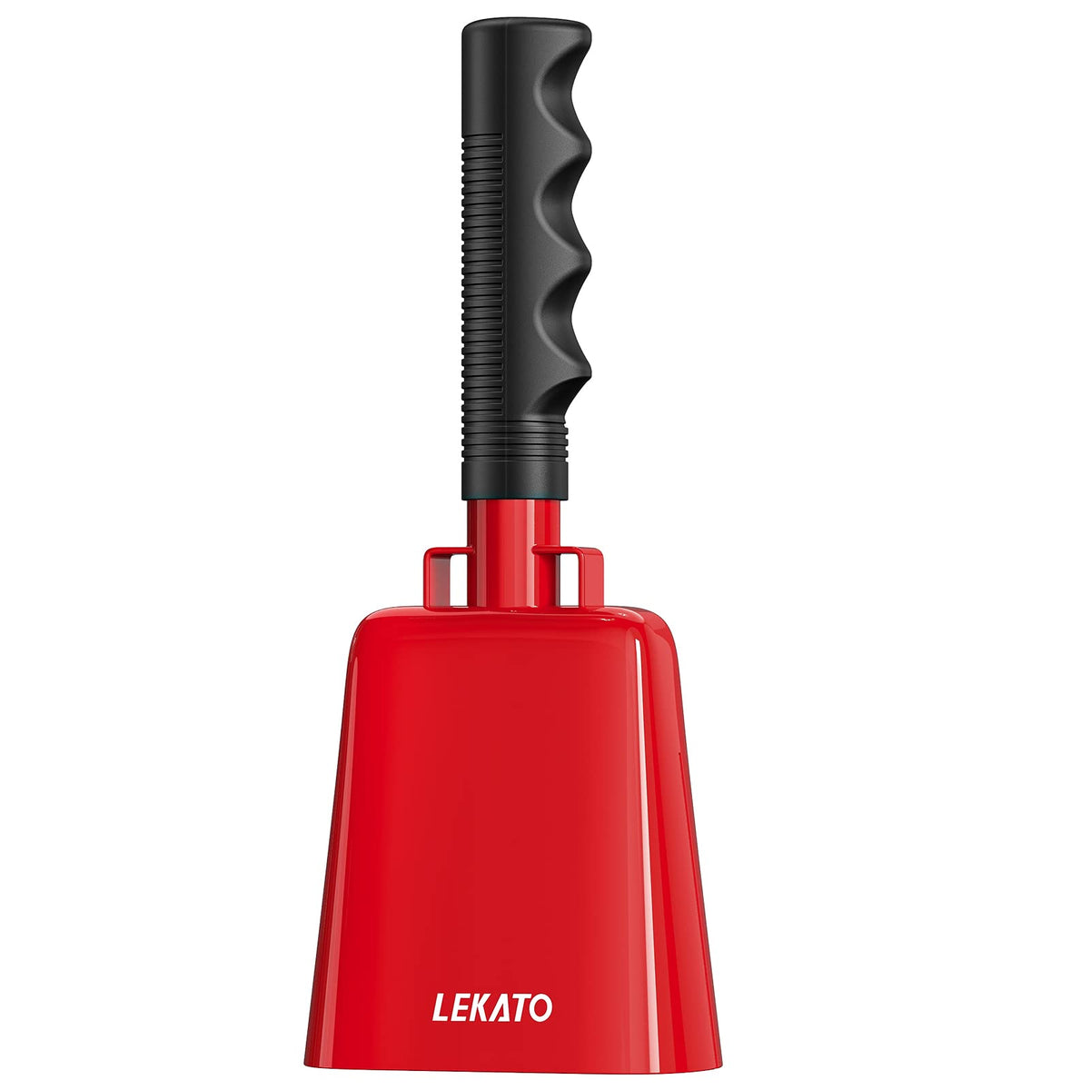8       Steel Cow Bell, Lekato Noise Makers Cowbell With Handle, For Sport Events Cheering Hand Bell For Football Games,Party, C