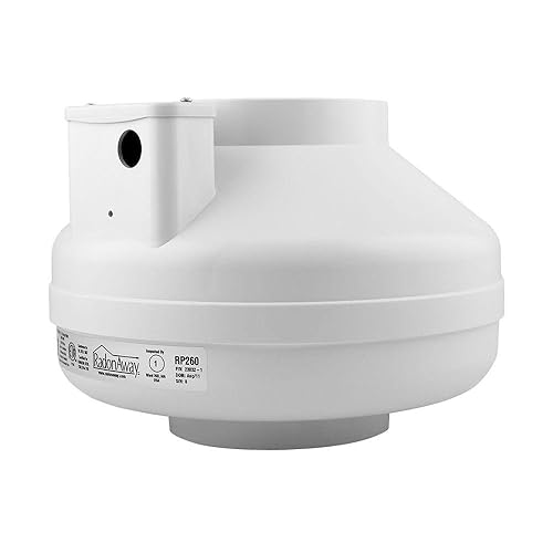 Radonaway 23032 1 Rp260 Radon Mitigation Fan, 6''