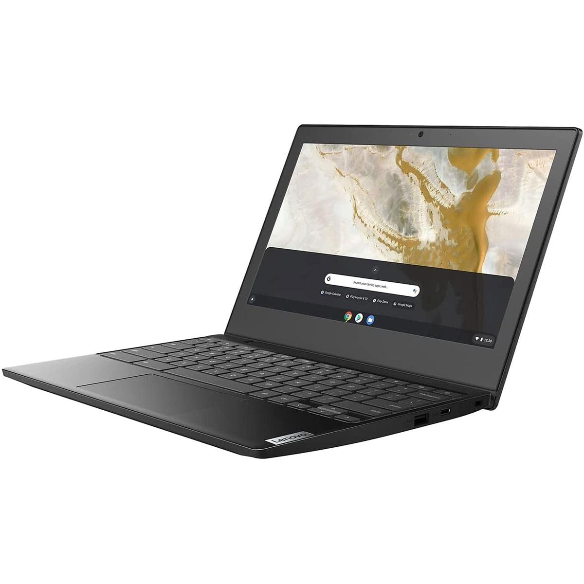 Lenovo Ideapad 11.6 Hd Intel N4020 4Gb Ram 32Gb Emmc Webcam Bt Chrome Os, Black (82Ba0000Us)