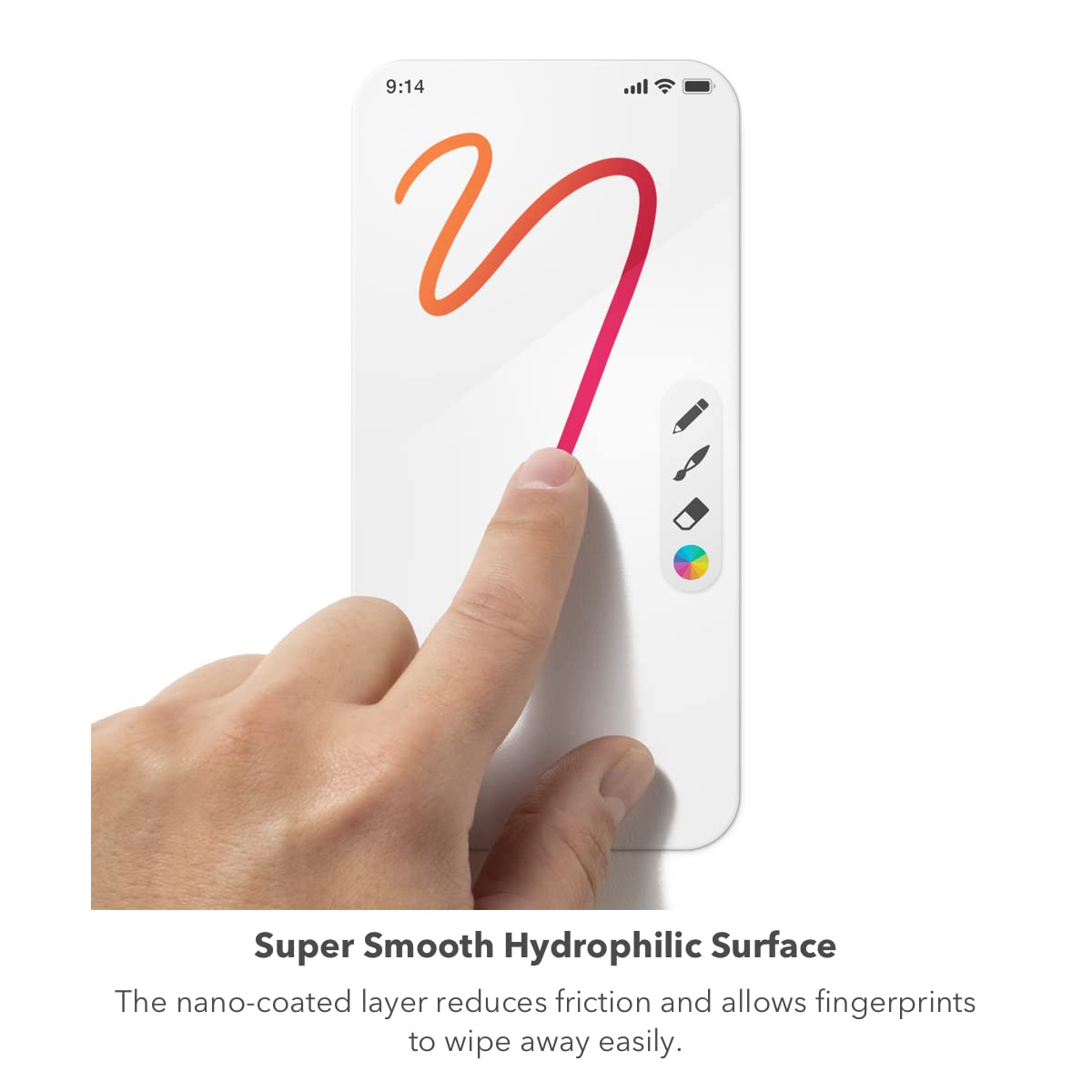 Zagg Invisible Shield Glass Elite Visionguard Screen Protector For Apple Ipad 10.9 Inch (Gen 10 2022)   5X Stronger, Blue Light