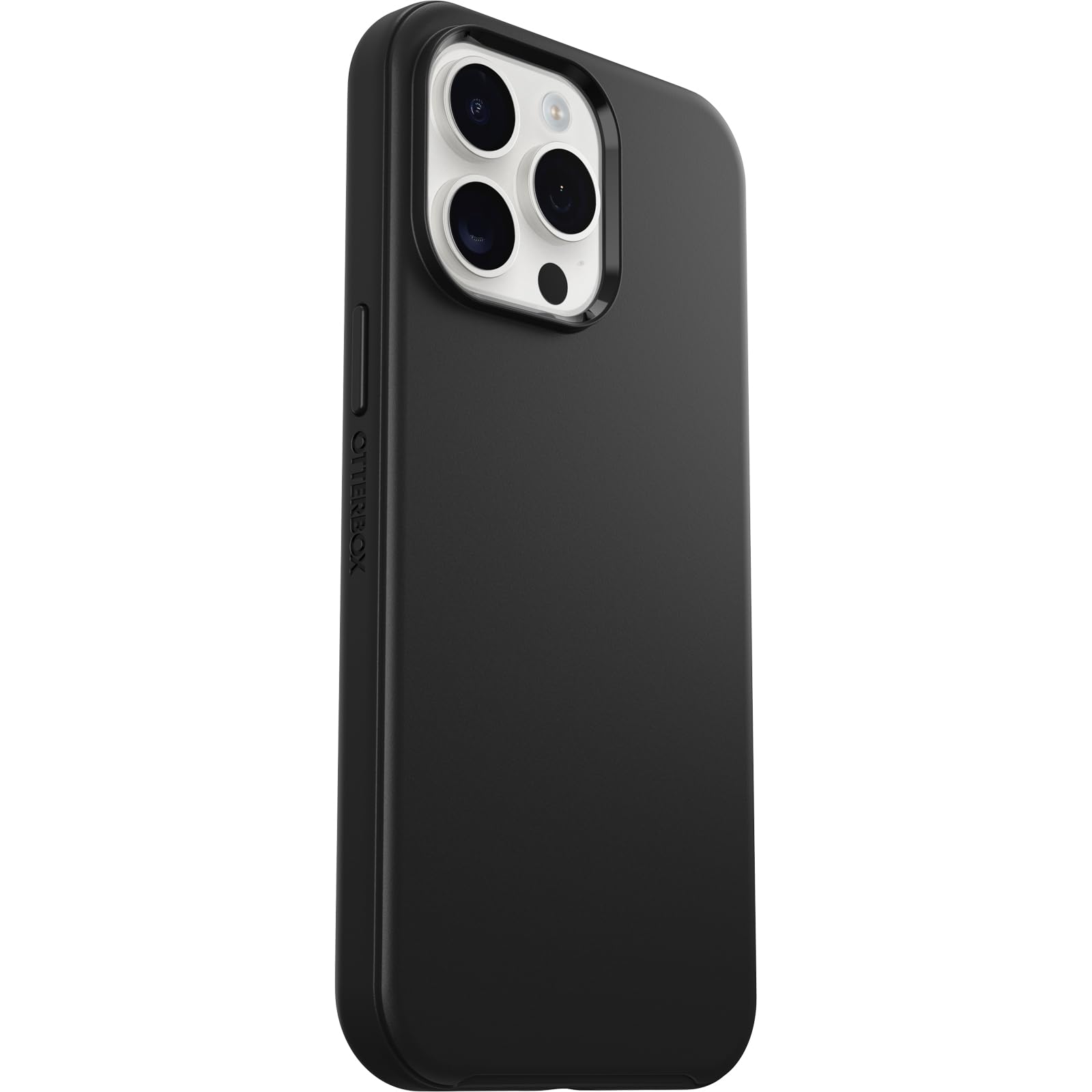 OtterBox Symmetry Series Case for iPhone 15 Pro MAX - Black, MagSafe Compatible, Ultra-Sleek Design, Raised Edges for Camera & Screen Protection