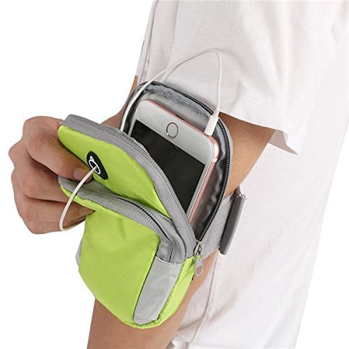 Jern Waterproof Jogging/Running Sports Armband For Mobile Phones Up To 6.7 Inches Jogging Arm Pouch (Unisex)