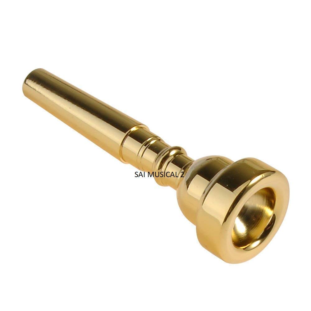 Roll Over Image To Zoom In Sai Musical 2 International Quality 7C Trumpet Or Cornet Mouthpiece Gold