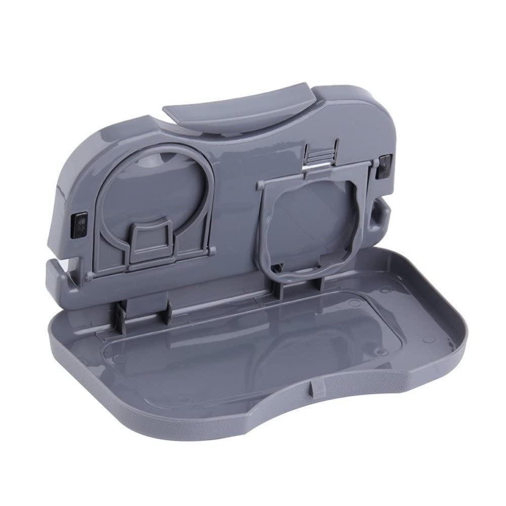 Divik Multi Function Folding Car Back Seat Table Drink Food Cup Tablet Tray Holder Mini Dining Table Car Tray 16 * 25 * 1.8 Cm