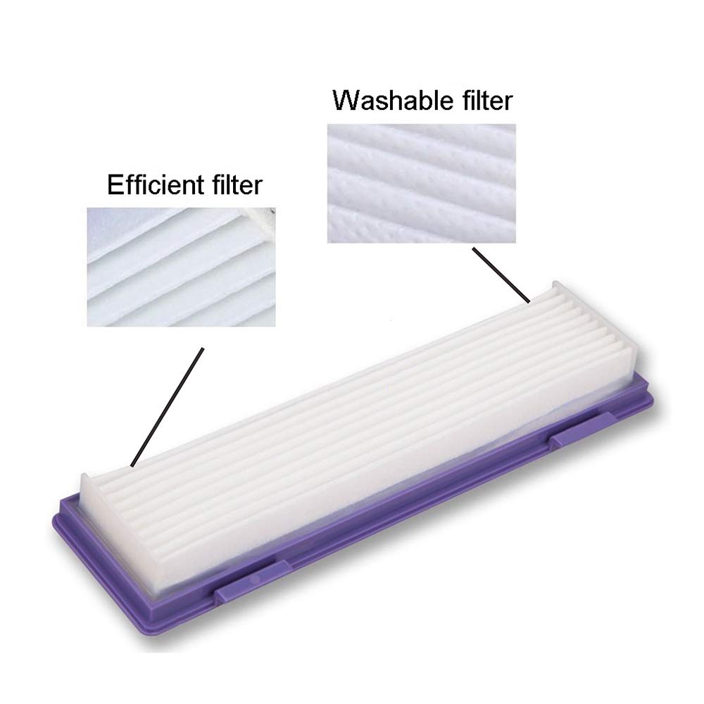 BBT BAMBOOST High Performance Replacement Filters for Neato D3-D85 Robot Vacuums (8 Pack)