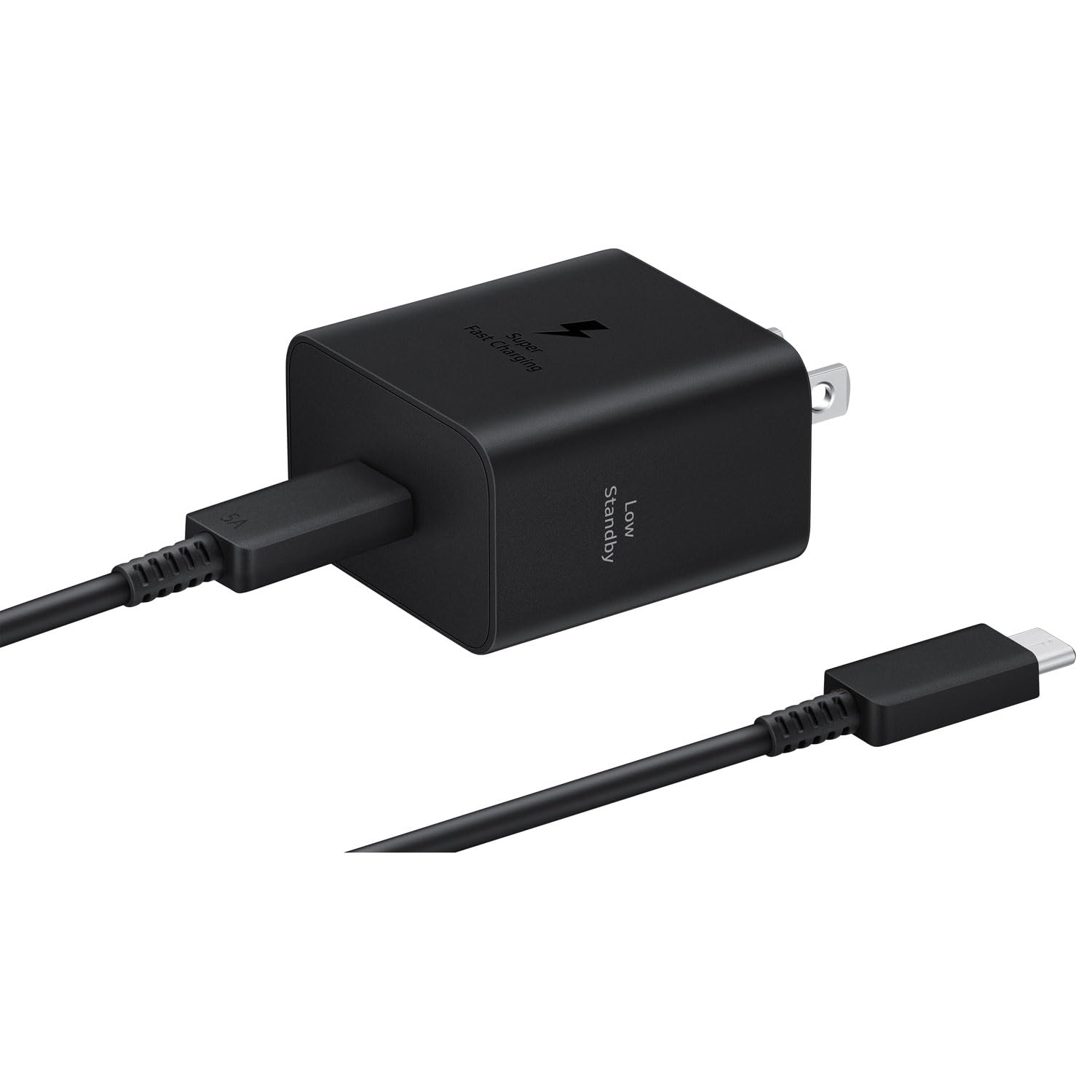 SAMSUNG 45W Wall Charger (2024) Power Adapter with Cable Included, Super Fast Charging for Galaxy Phones, Tablets and USB Type C