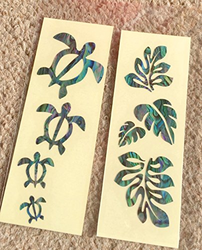 Inlaystickers Sticker/Decal, Abalone Blue, Set (Uk 273Hf Bl Az)