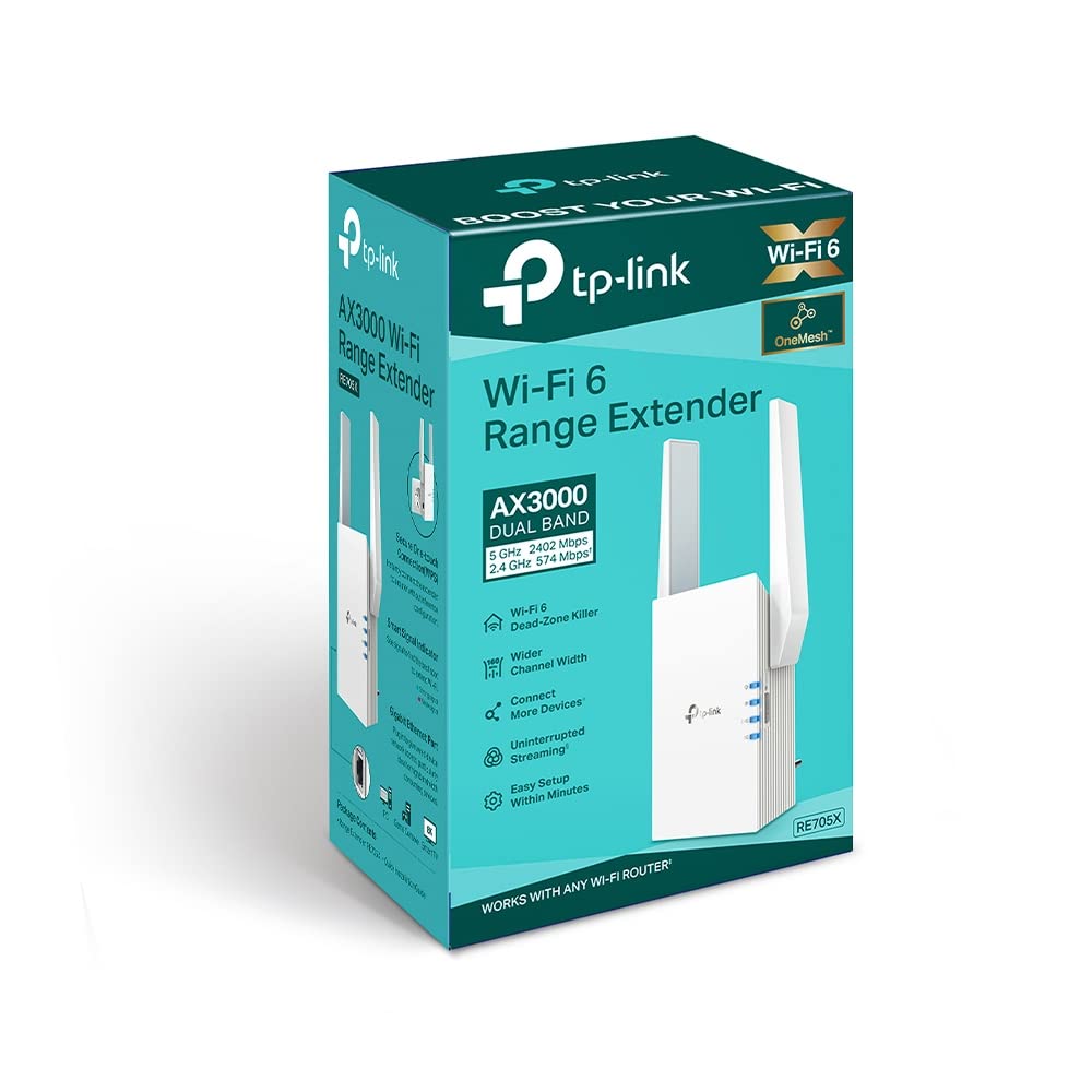 Tp Link Re705X Range Extender Wifi6 Ax3000