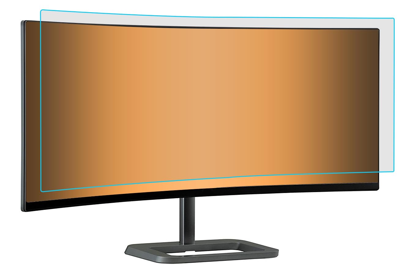 Photodon Anti Glare Screen Protector For The Dell Ultrasharp 38 U3818Dw 38 Curved Monitor With Kit