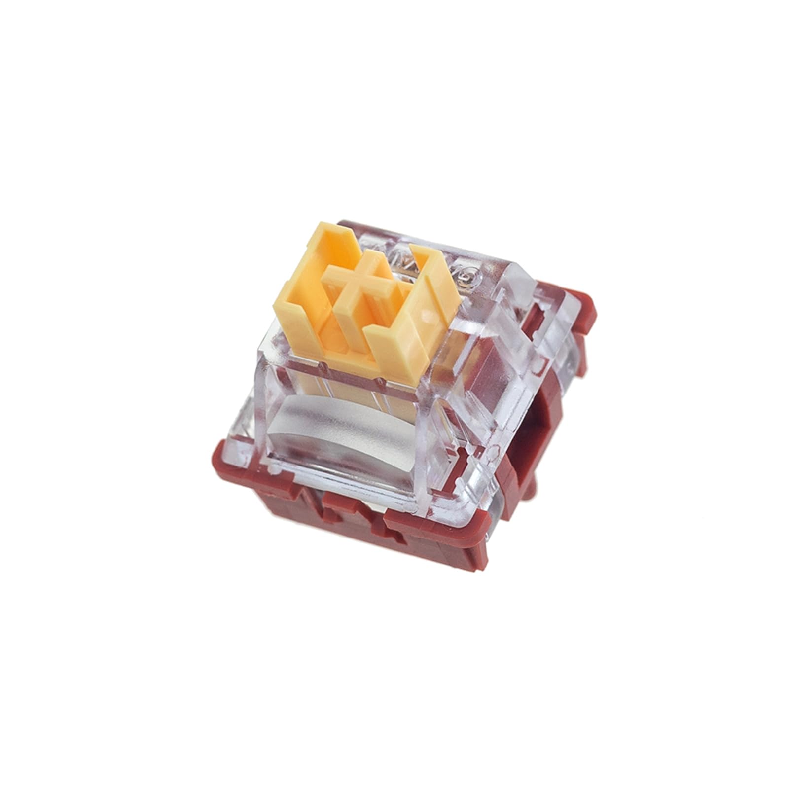 Gk Gamakay Phoenix Silent Linear Keyboard Switch With Led Diffuser For Backlit Mechanical Keyboard 5 Pin Pre Lubed Switches For