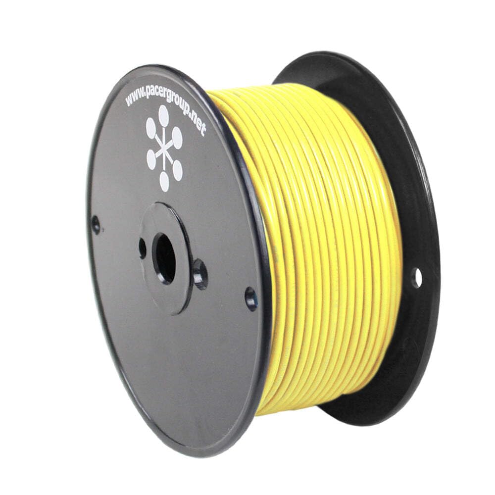 Pacer Yellow 16 Awg Primary Wire - 250&#39;,WBHDWB0CWJ9BSNM